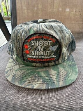 Shoot 'N' Shout Camo Trucker Hat - Green by Shoot 'N' Shout